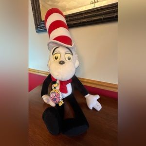 Dr. Seuss' Cat in the Hat and Gink 36" Plush Stuffed Doll Mattel Henson 1997